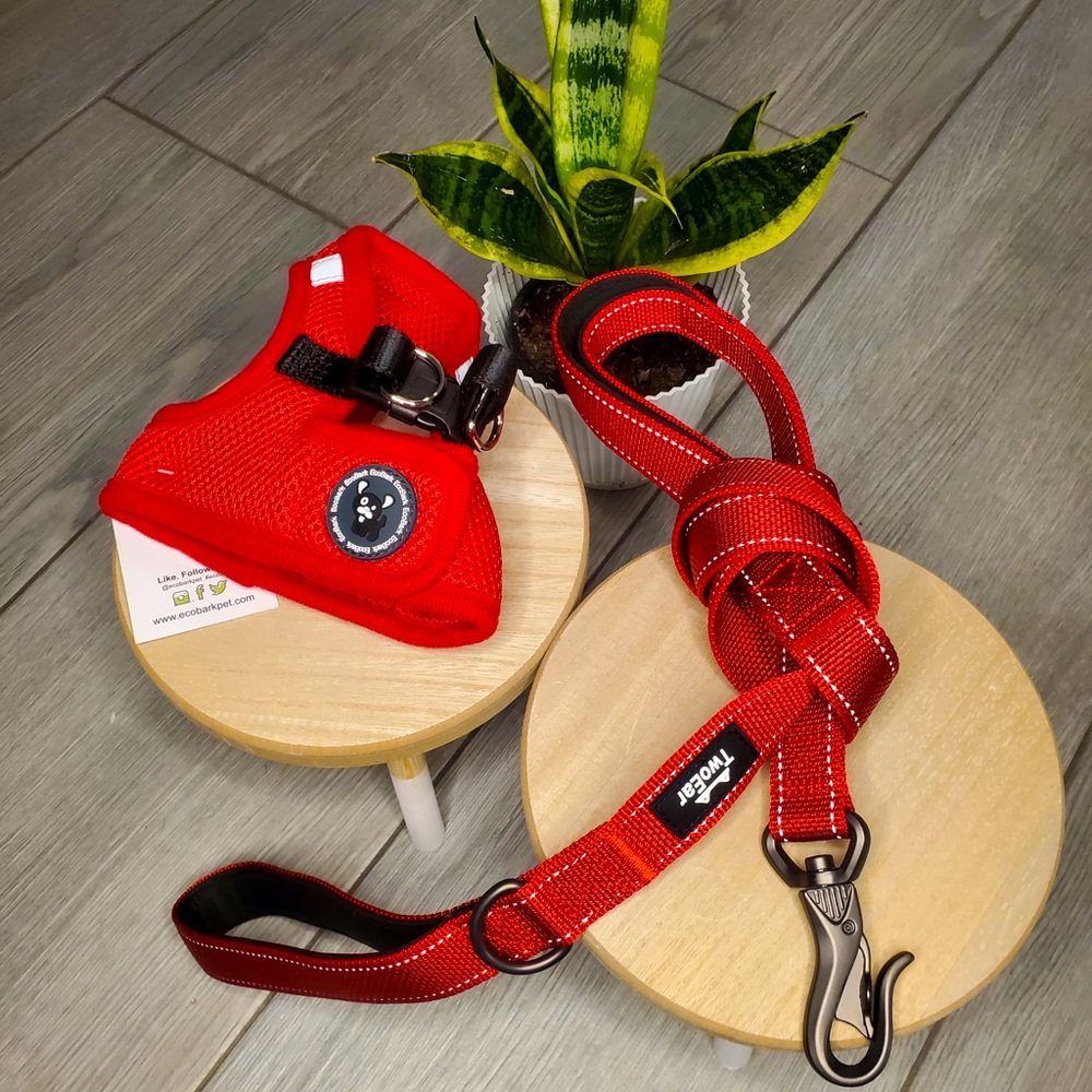 EcoBark Dog Harness w/ Leash